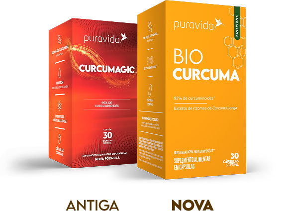 Curcumagic agora é Bio Curcuma