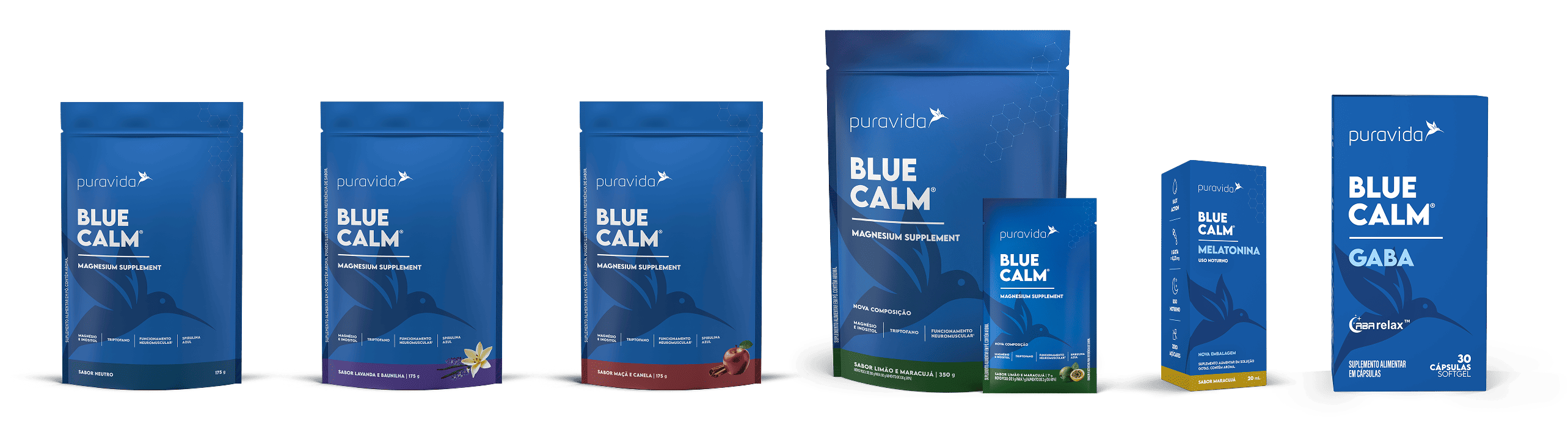 Linha completa Blue Calm